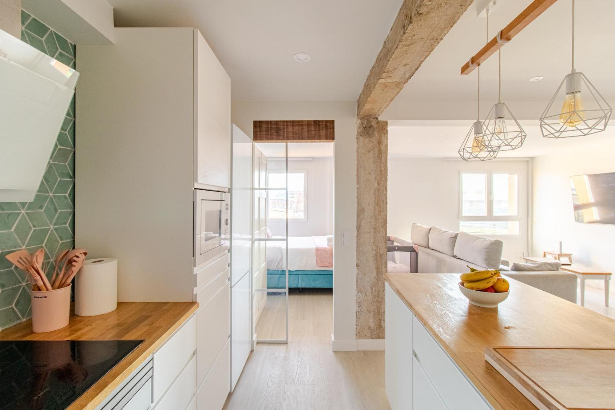 Atractivo Piso Recien Reformado Apartment Santander Bagian luar foto