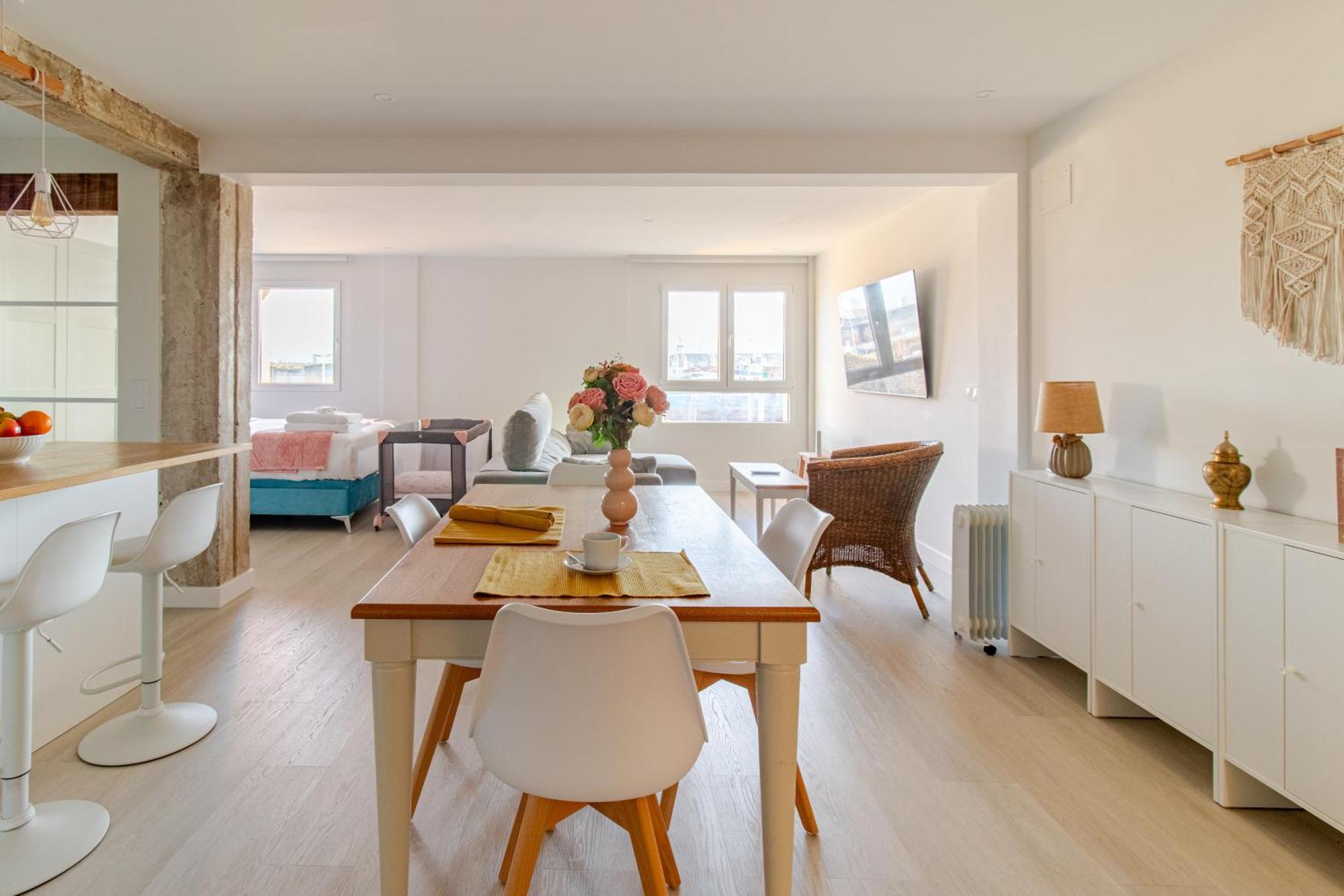 Atractivo Piso Recien Reformado Apartment Santander Bagian luar foto